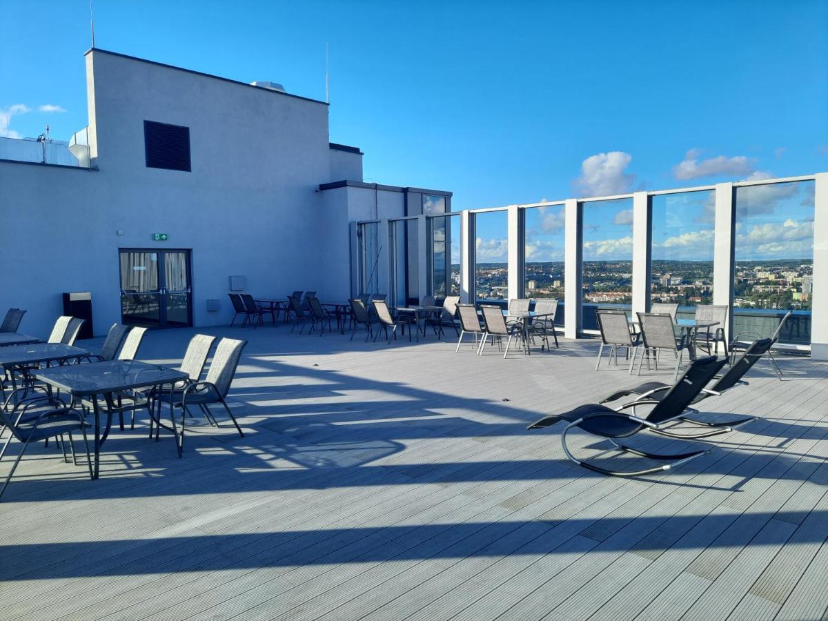 Hanza Tower Sunny Apartment Щецин Екстер'єр фото