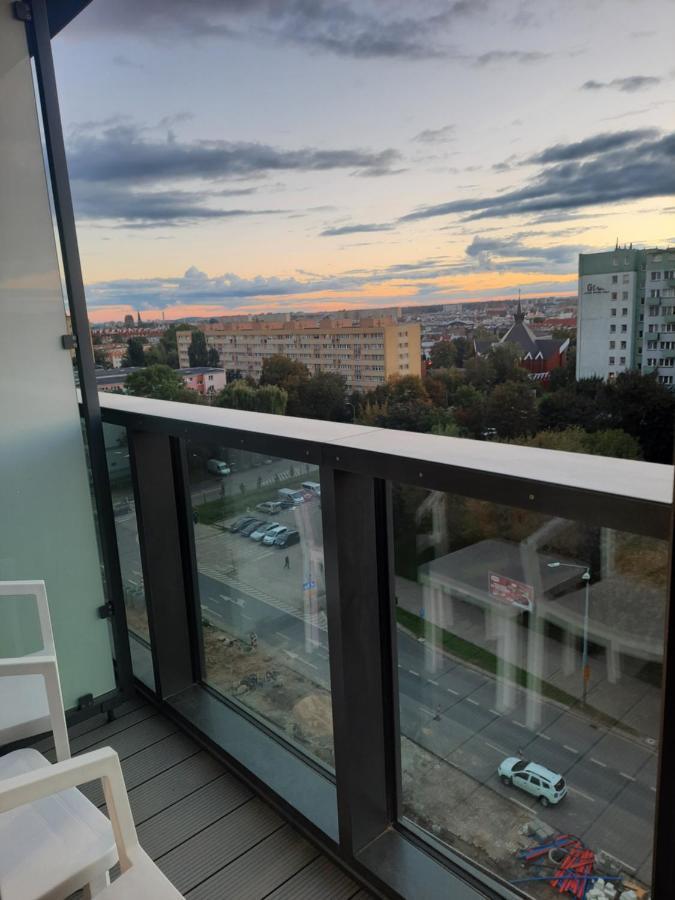 Hanza Tower Sunny Apartment Щецин Екстер'єр фото